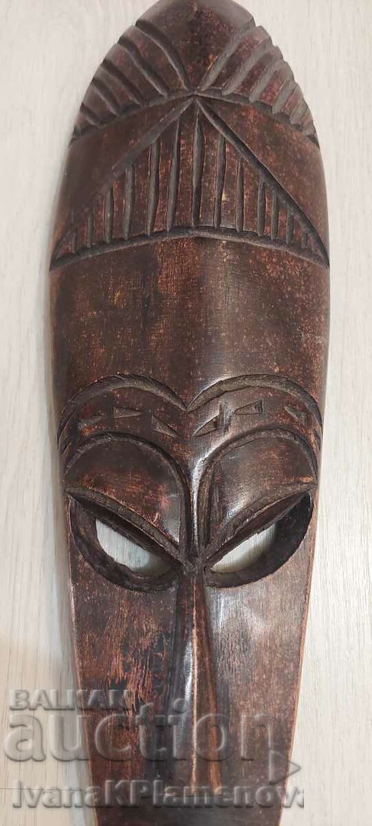 Auction  Wood carving Africa mask 40cm