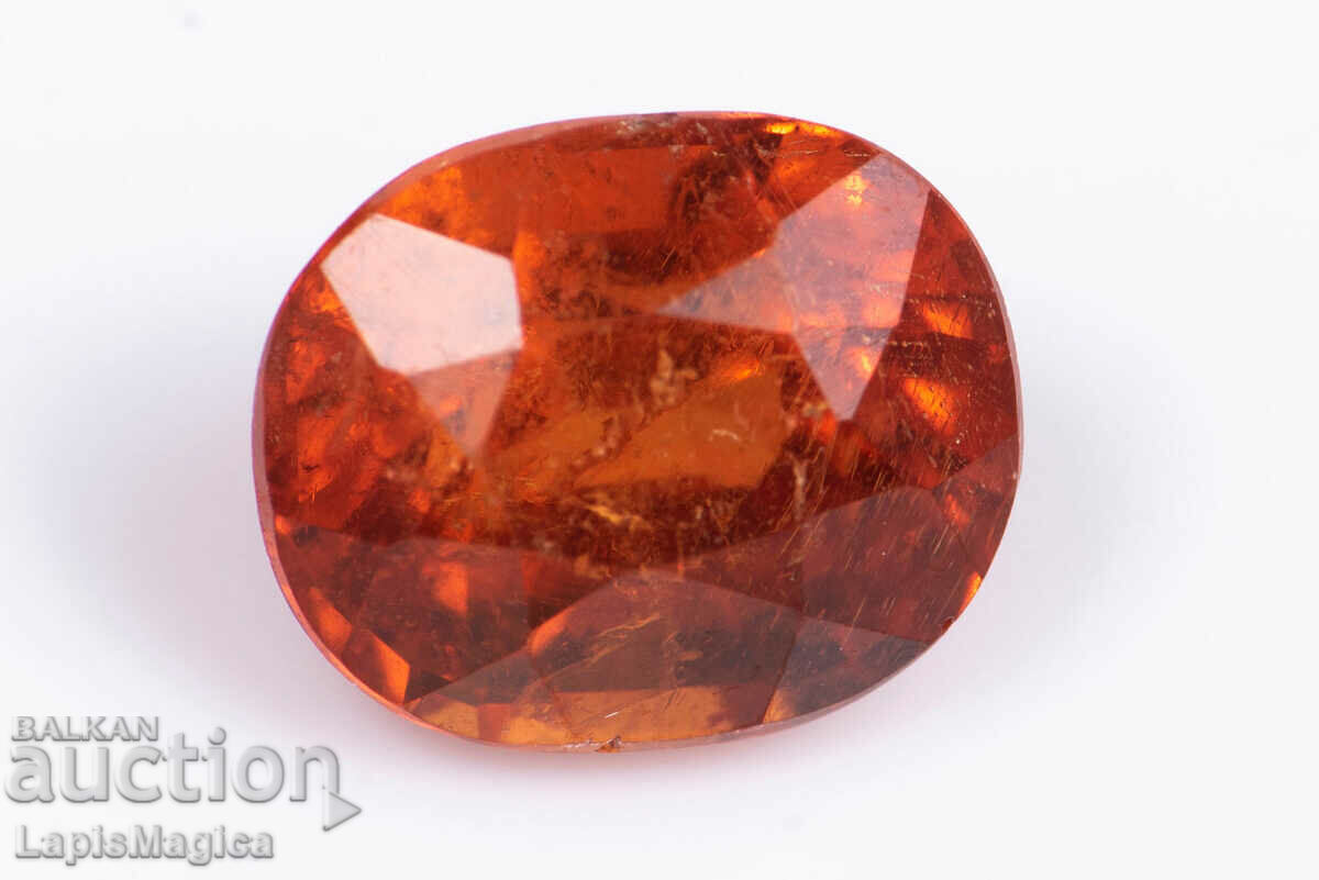 Spessartine garnet 1.70ct oval cut