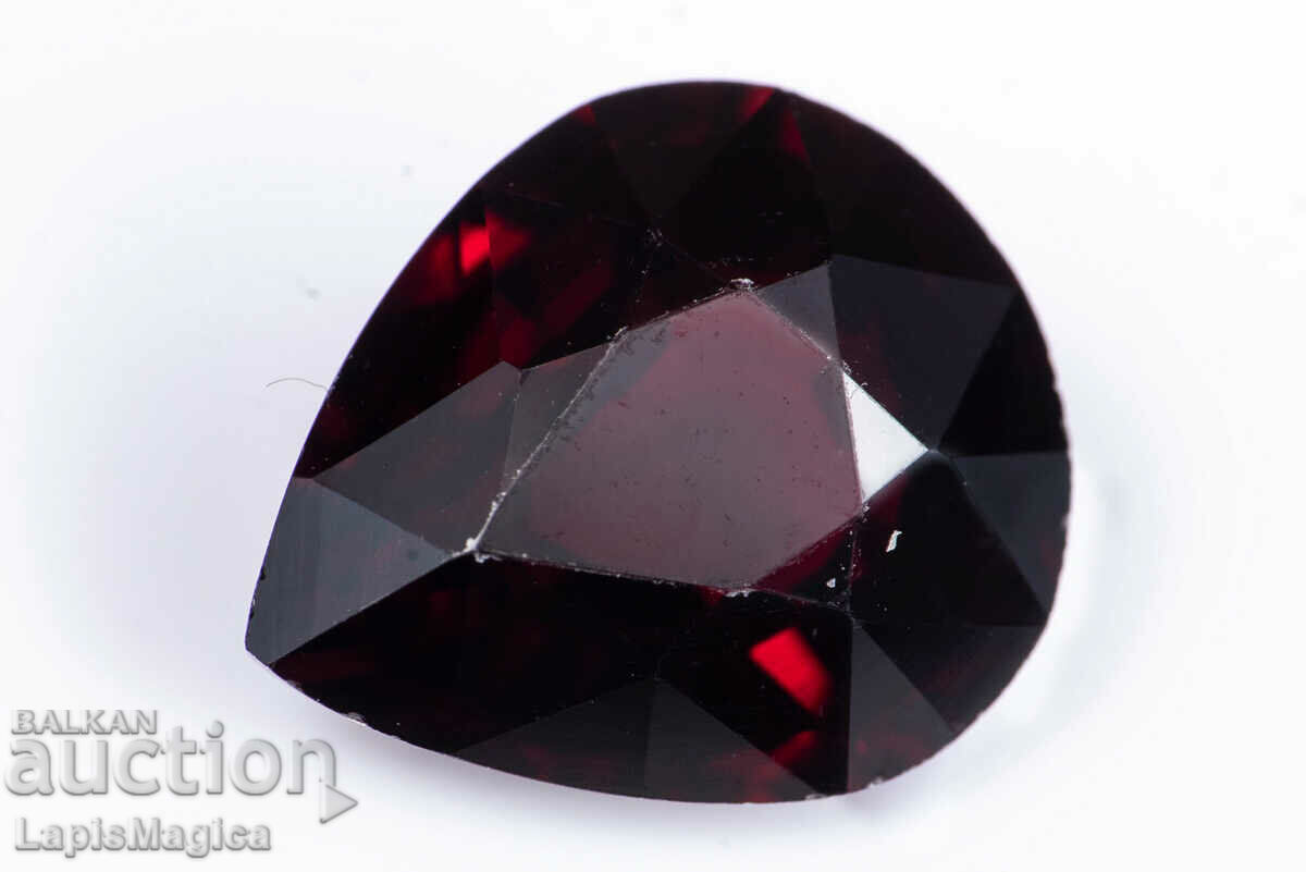 Spessartine garnet 5.70ct teardrop cut