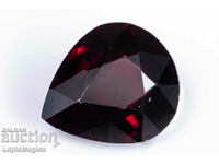 Spessartine garnet 5.70ct teardrop cut