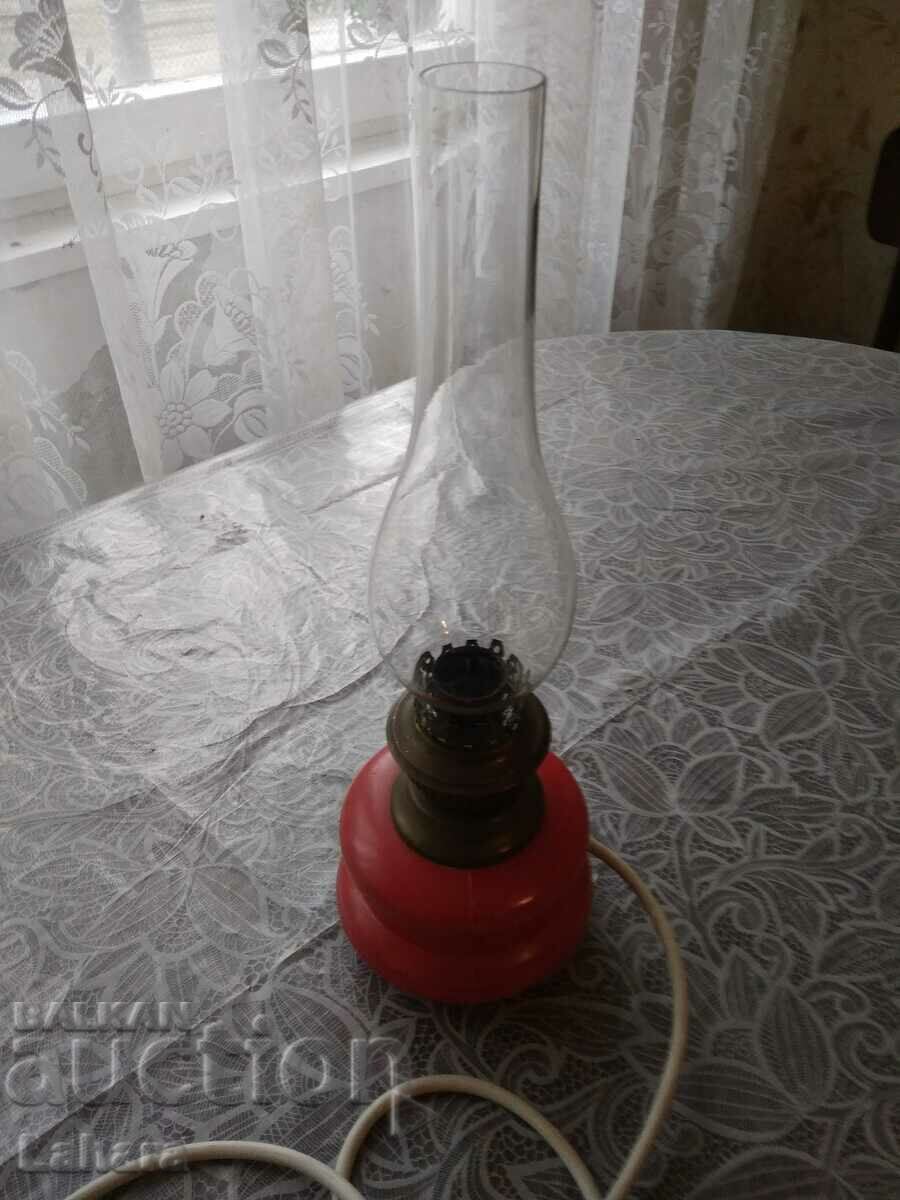 Noapte, lampă de masă din gaz