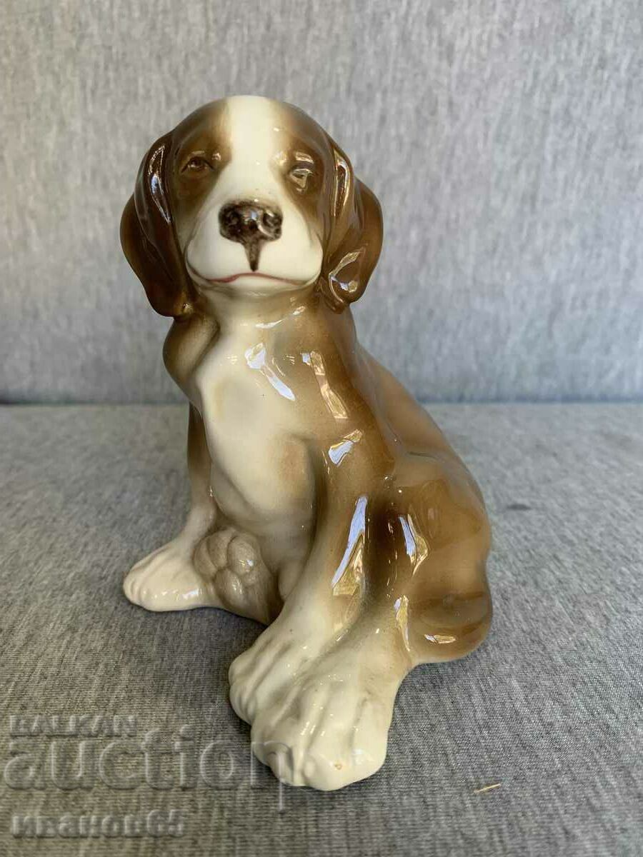 porcelain dog figurine