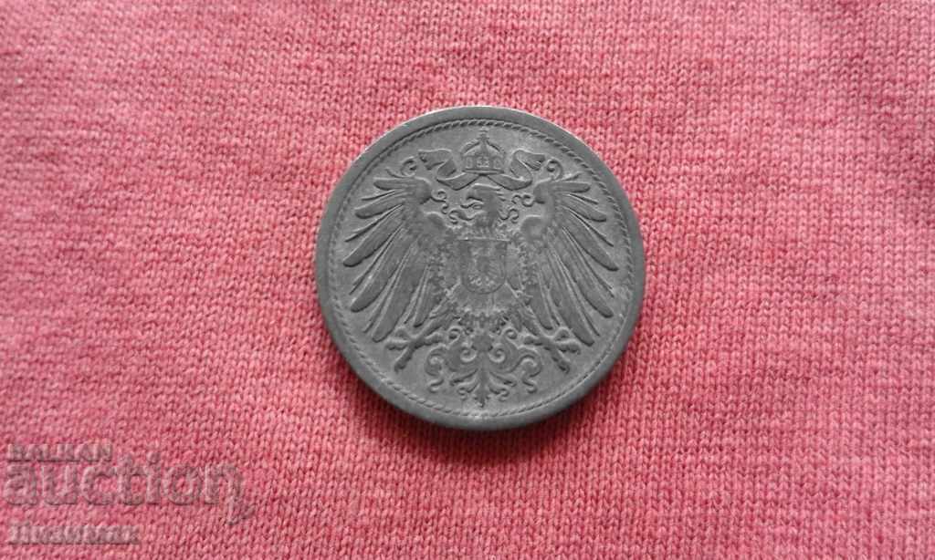 10 Pfenning 1918 Germania - EXCELENT!