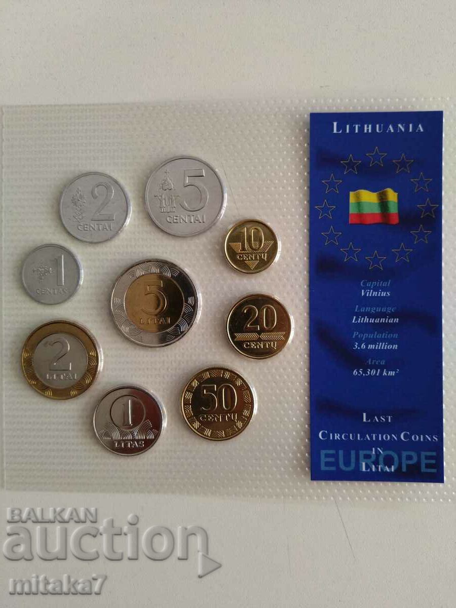 Coin set, Lithuania