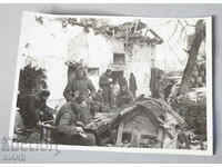 Old Military Photo group of soldiers uniform