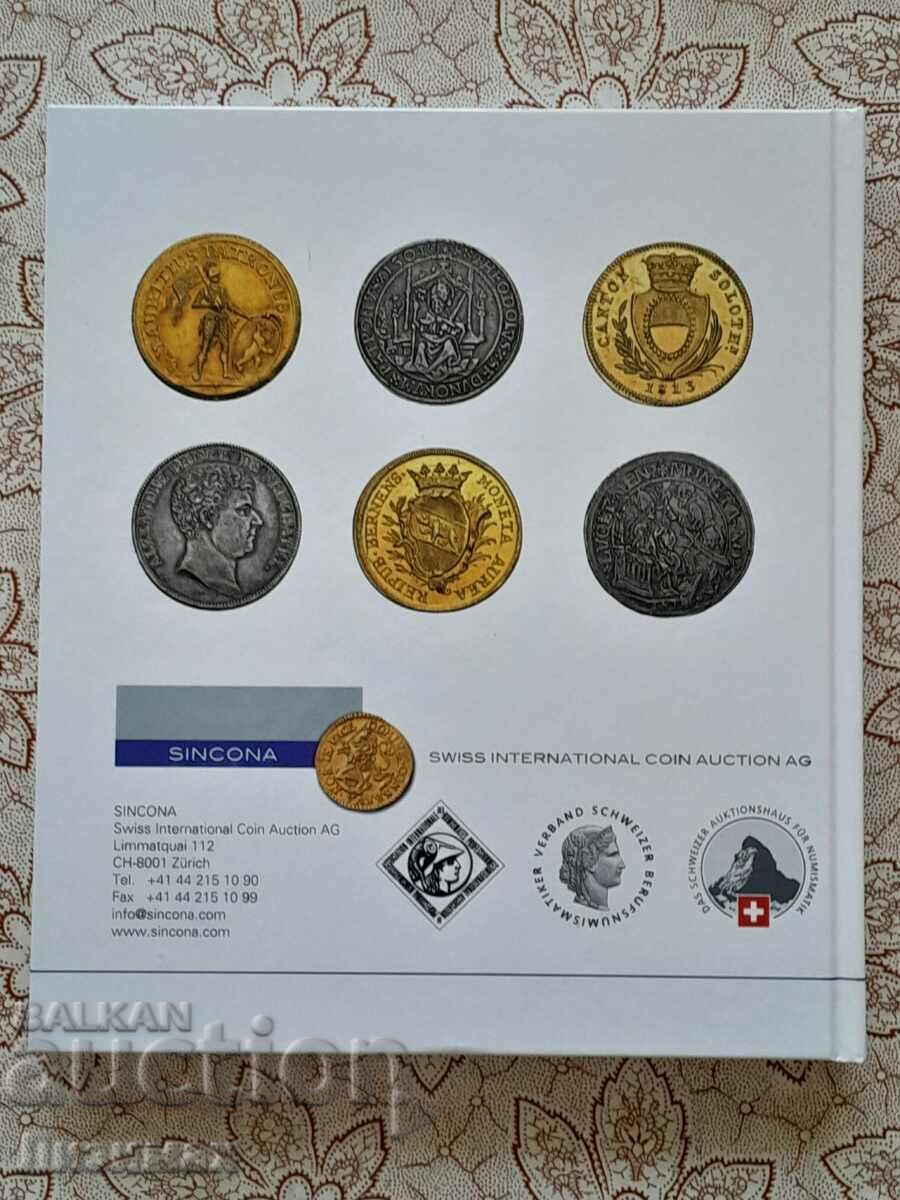 The Konrad Burki Collection Swiss Cantonal Coins - Part 2 with price 25.00 BGN | € 12.78