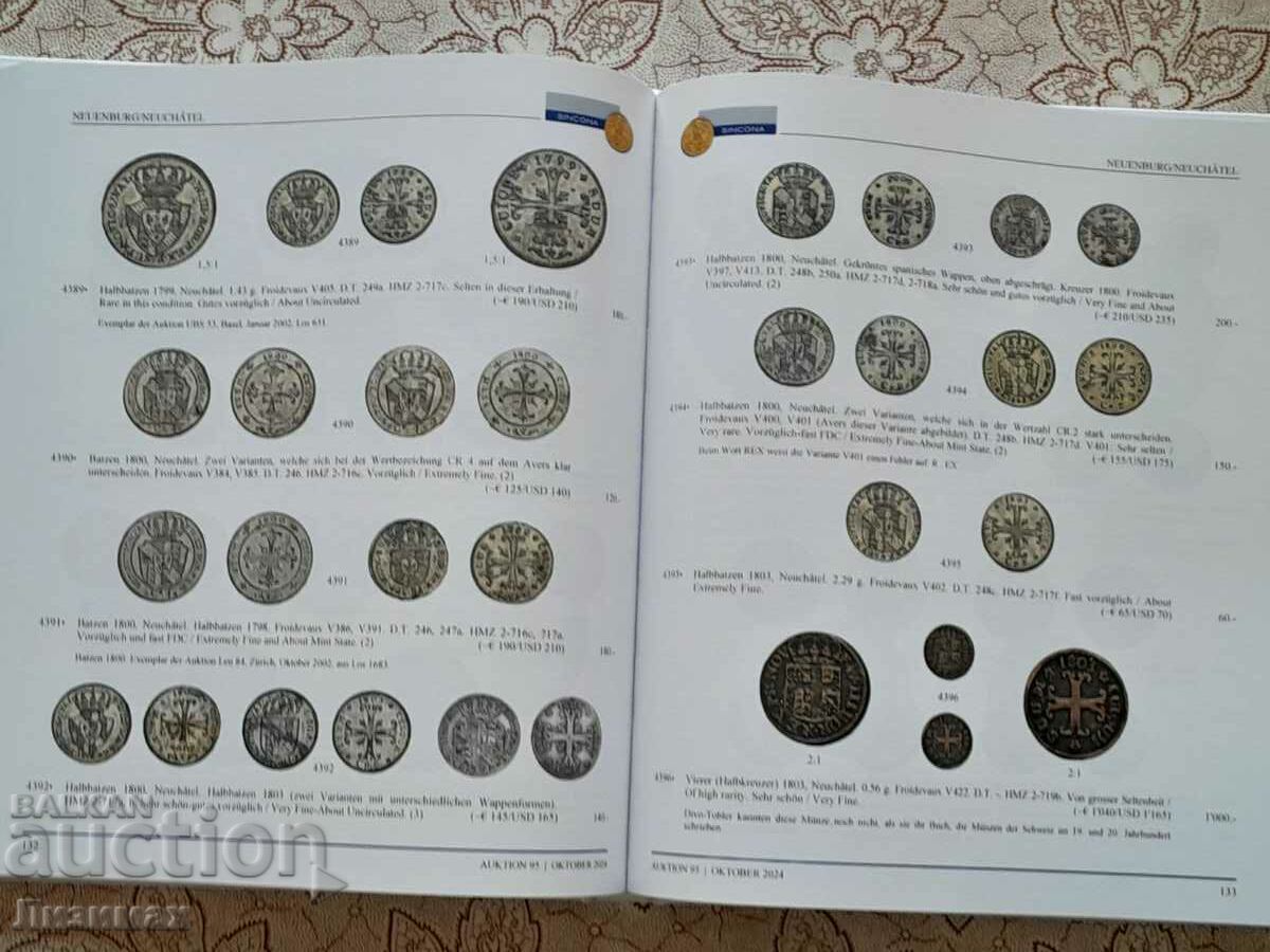 Delivery of The Konrad Burki Collection Swiss Cantonal Coins - Part 2