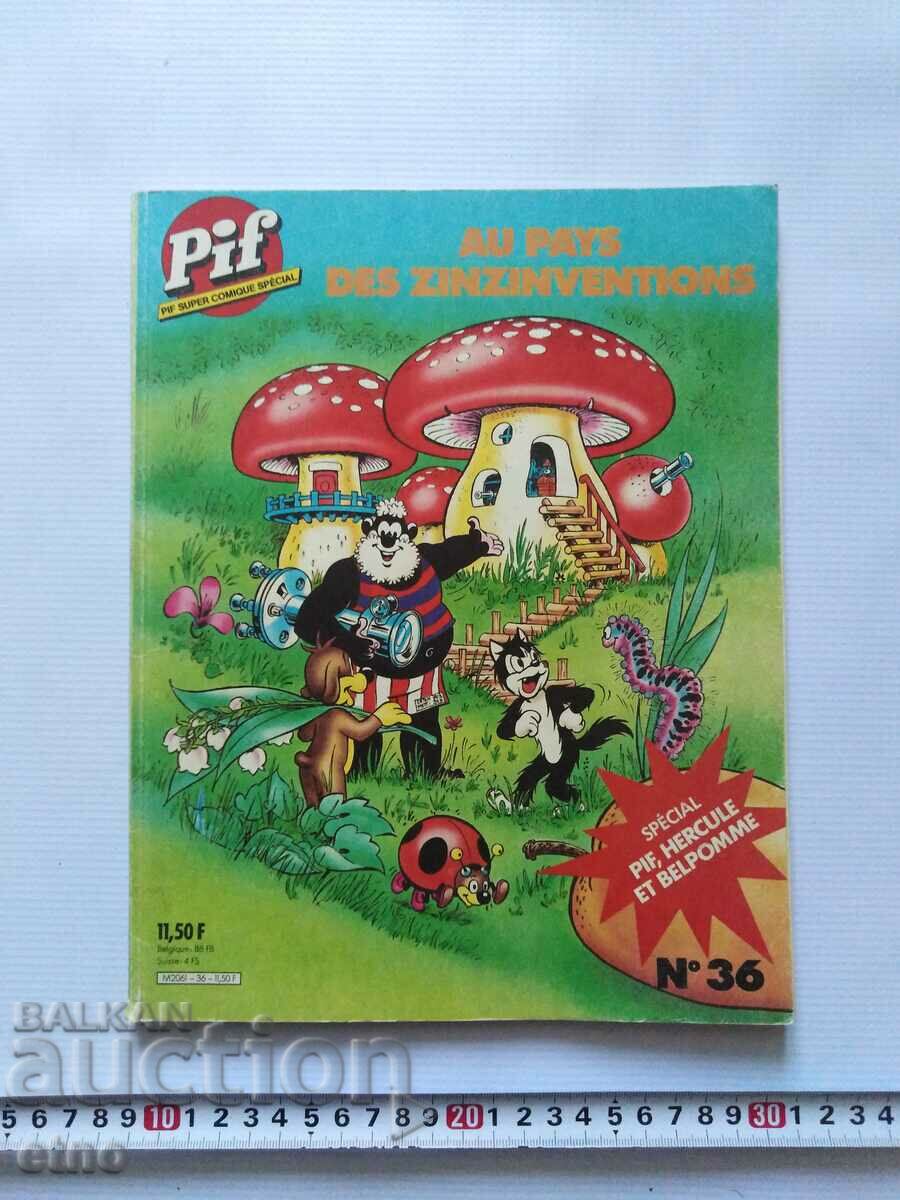 1985. Vechi comic PIF