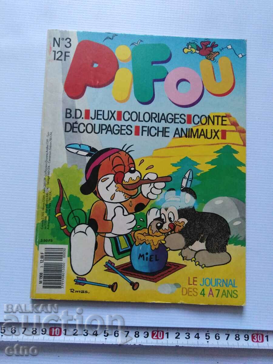 1987. Vechi comic PIF