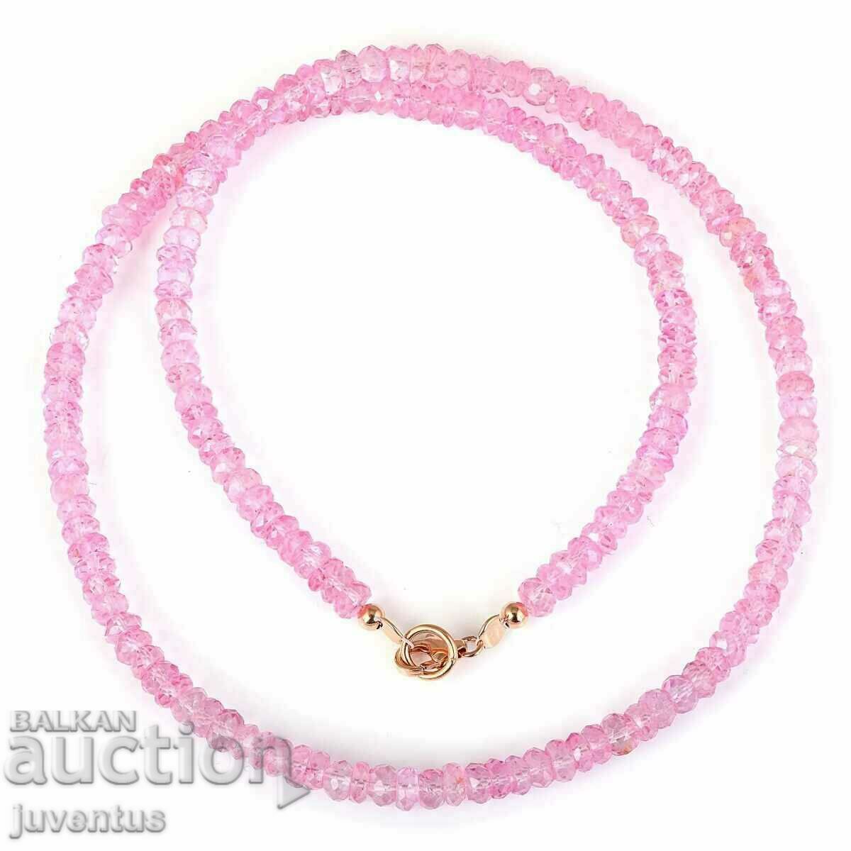 MORGANITE NECKLACE (PINK BERYL) 65 ct.