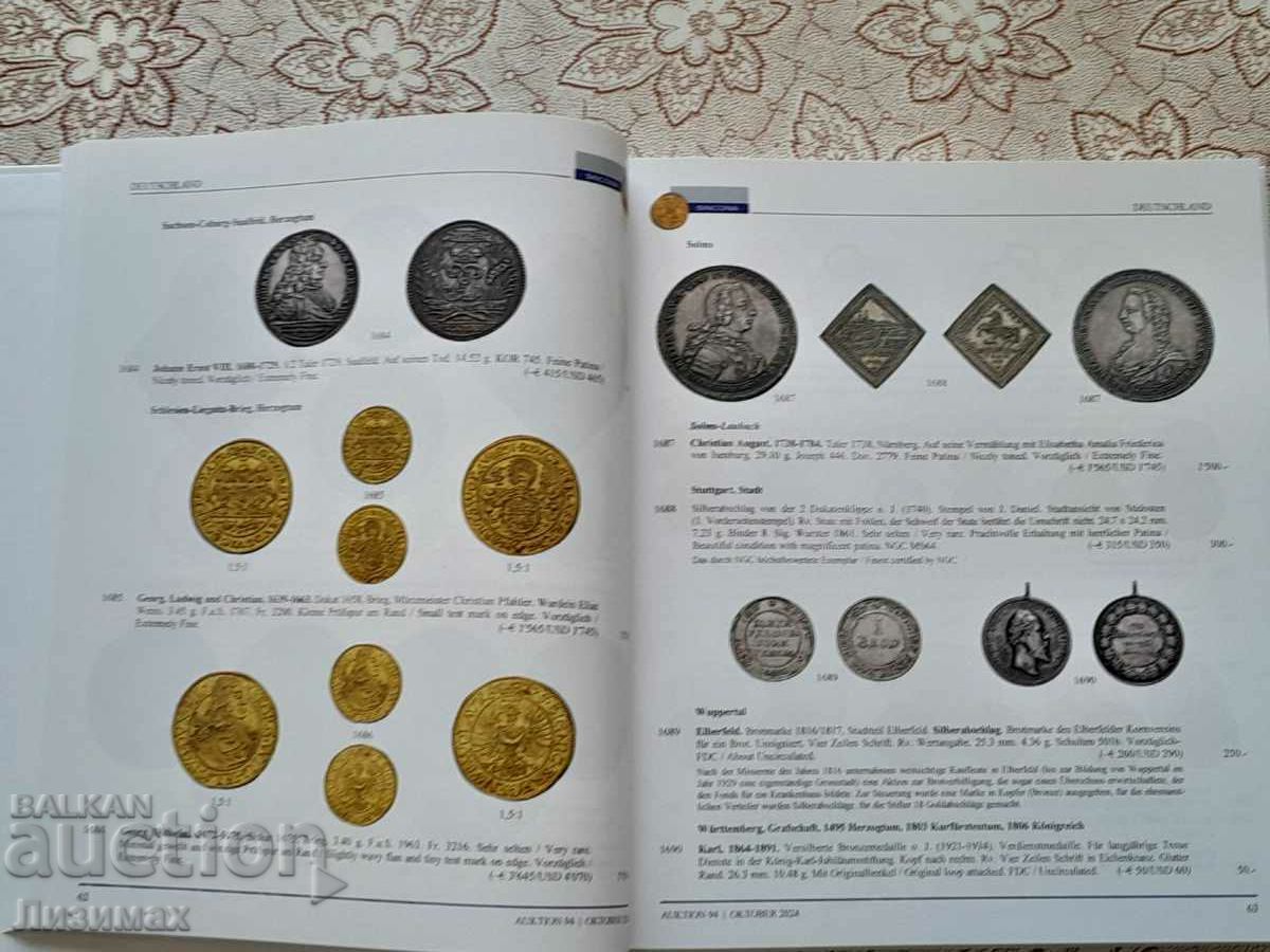 Auction SINCONA Auction 94: Switzerland / 22-23.10.2024 Auction SINCONA Auction 94: Switzerland / 22-23.10.2024