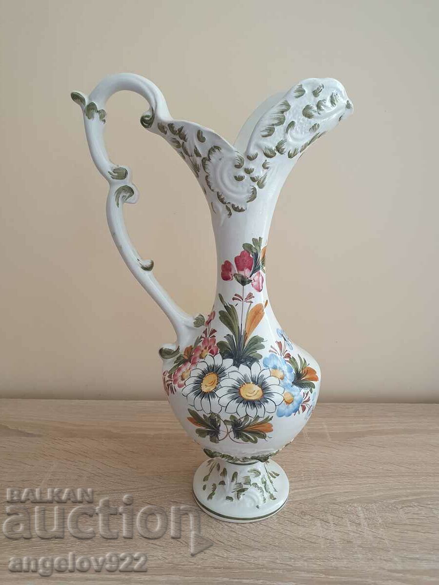 Italian porcelain jug BASSANO