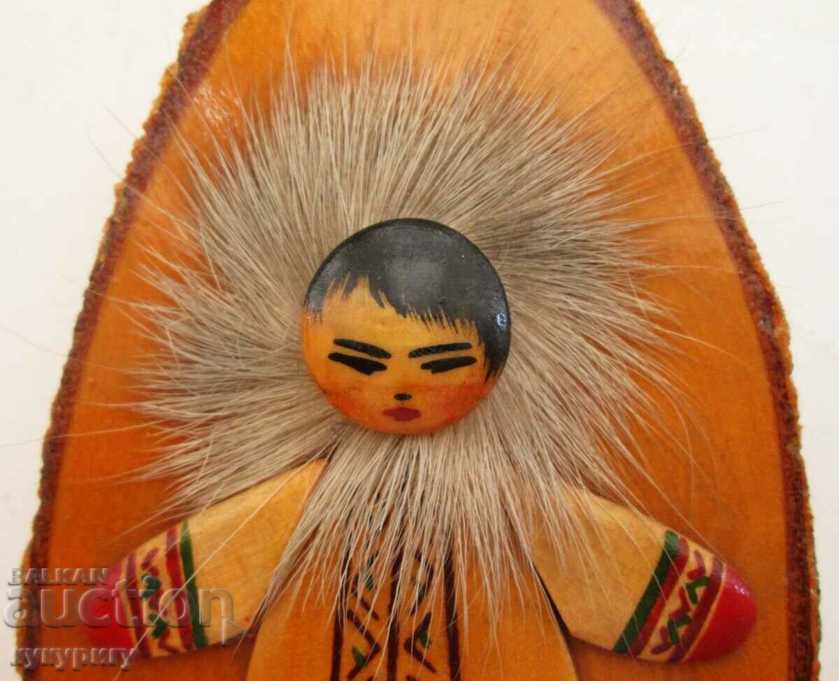 Old Russian USSR wall decoration Eskimo handmade with price 45.00 BGN | € 23.01 Old Russian USSR wall decoration Eskimo handmade with price 45.00 BGN | € 23.01