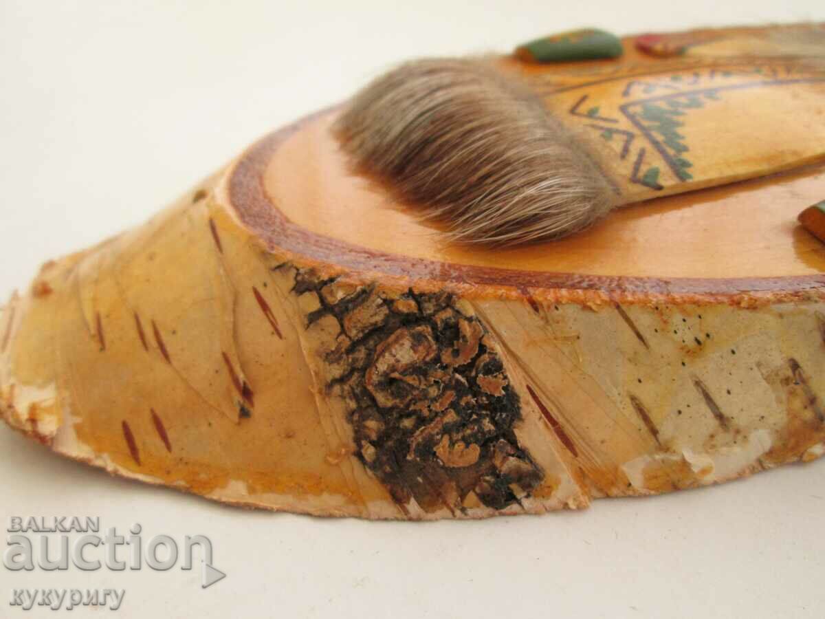 Old Russian USSR wall decoration Eskimo handmade - 5 Old Russian USSR wall decoration Eskimo handmade - 5