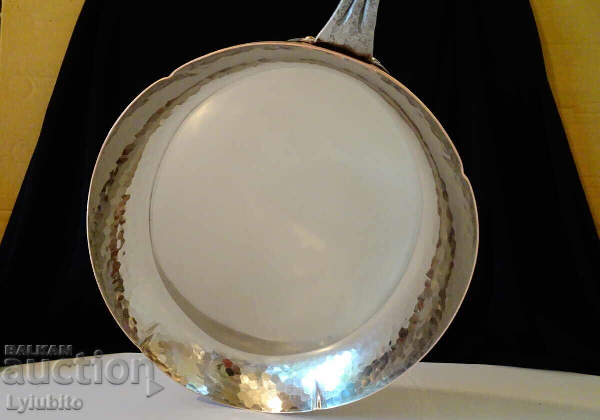 Swiss copper fish pan, marked - 6 Swiss copper fish pan, marked - 6