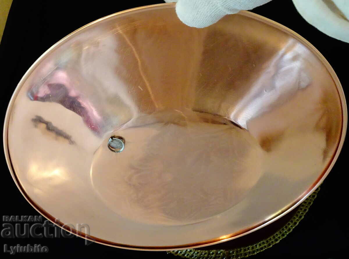 Delivery of Copper fruit bowl, copper dish, plate, panel 500 g. Delivery of Copper fruit bowl, copper dish, plate, panel 500 g.