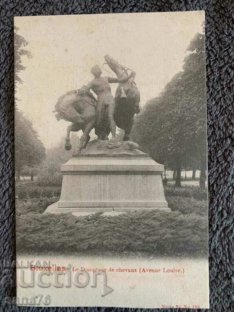 Centennial old postcard from Belgium-42 Centennial old postcard from Belgium-42