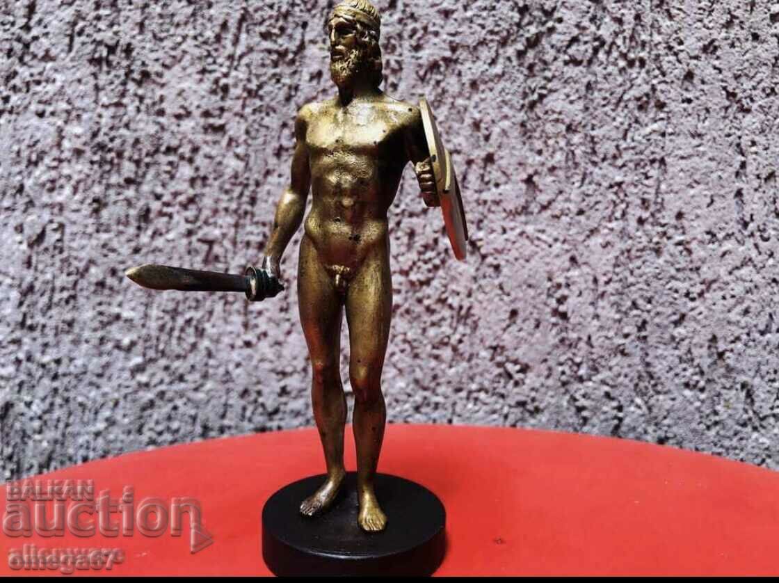 Bronze statuette of an ancient warrior!!!