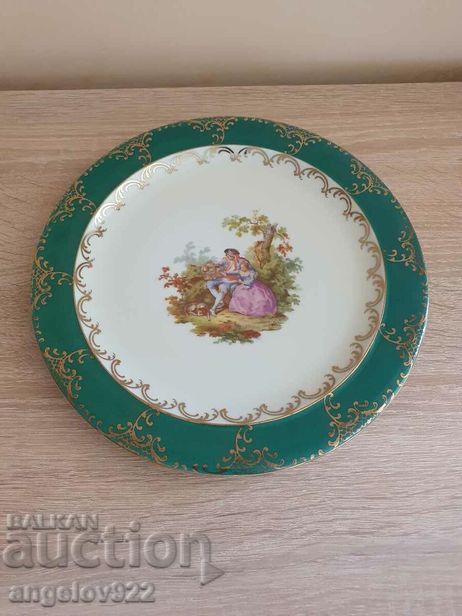 KUNST Bavarian porcelain platter