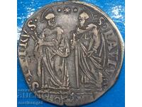 Vatican Teston 1607 Paul V - St. Peter and Paul 30mm silver