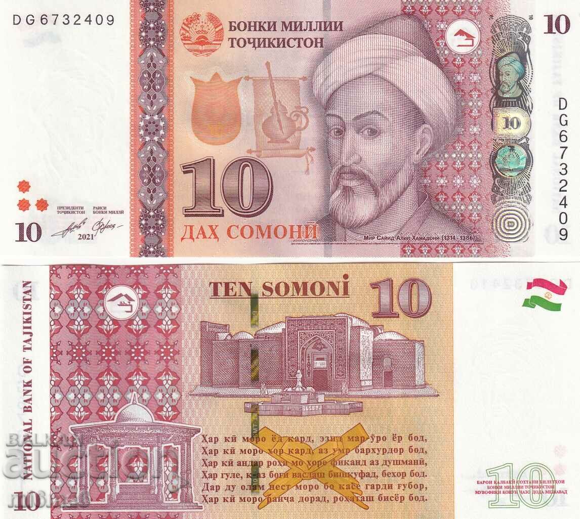 MI6MA6 - Tajikistan 10 somo