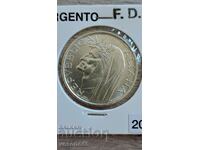 500 lire Italia 1965 argint