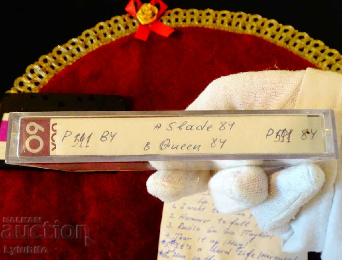 Sony UCX60 audio cassette with Queen and Slade - 7