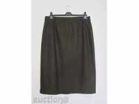 Olive green skirt