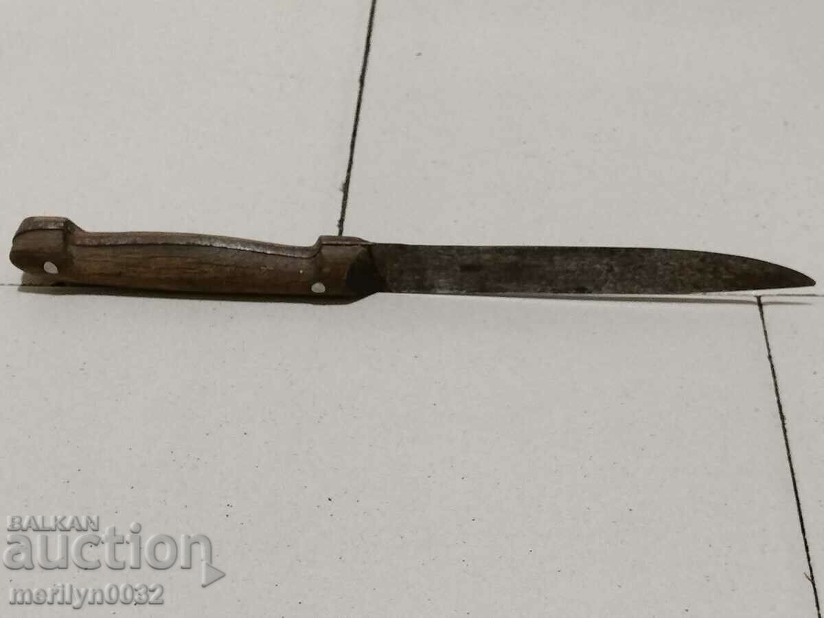 Old butcher's knife from Soca with price 45.00 BGN | € 23.01 Old butcher's knife from Soca with price 45.00 BGN | € 23.01