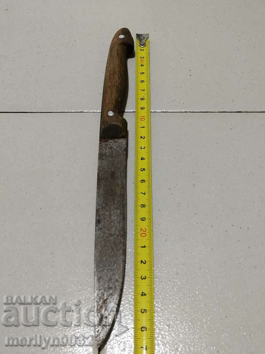 Delivery of Old butcher's knife from Soca Delivery of Old butcher's knife from Soca