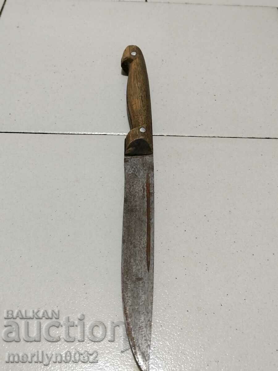 Old butcher's knife from Soca - 6 Old butcher's knife from Soca - 6