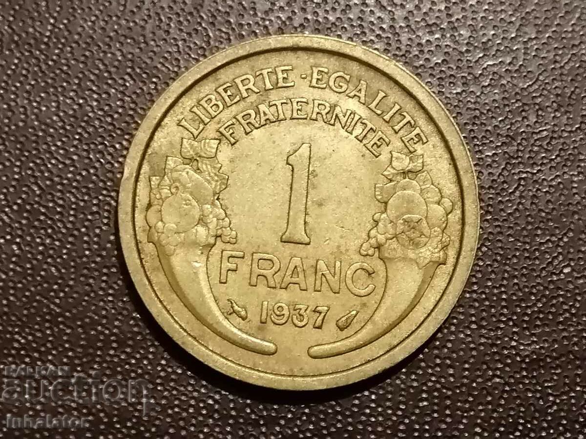 1937 1 franc