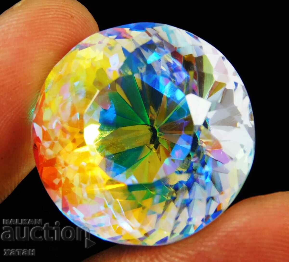 BZC!! Topaz mistic natural de 67,70 ct de la 1 ban!!