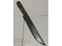 Shepherd's knife without a handle with buffalo horn scabbard