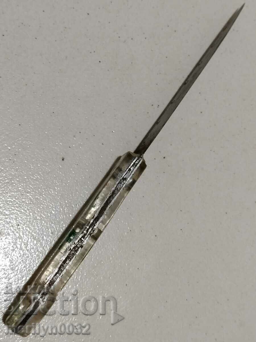 Old knife from sotsa engravings - 7