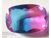 BZC! 56.55 Carat Natural Ametrine 1 Cent Cushion!