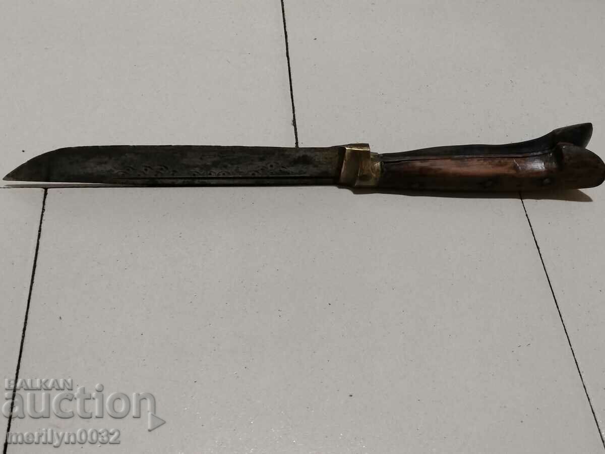 Old knife with karakulak engravings - 5 Old knife with karakulak engravings - 5