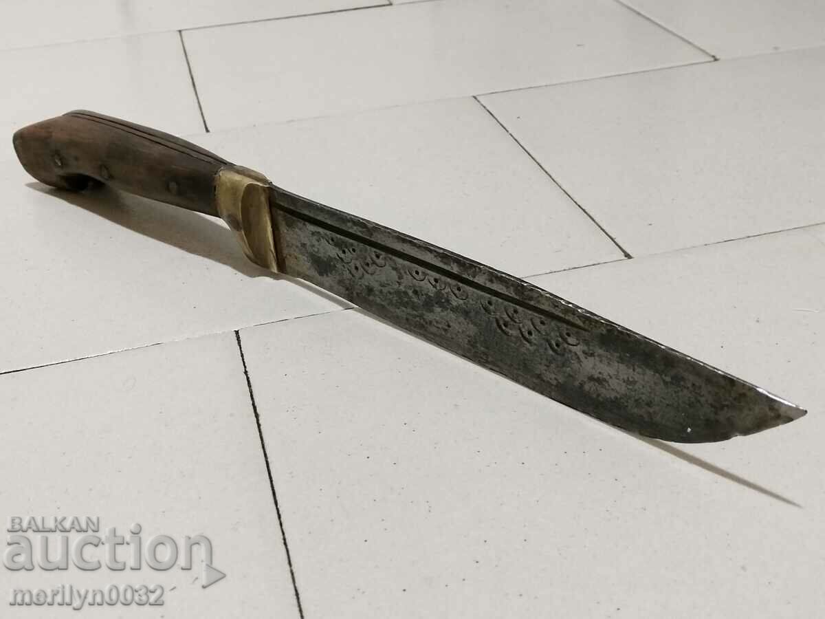 Old knife with karakulak engravings - 7 Old knife with karakulak engravings - 7