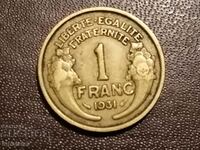 1931 1 franc