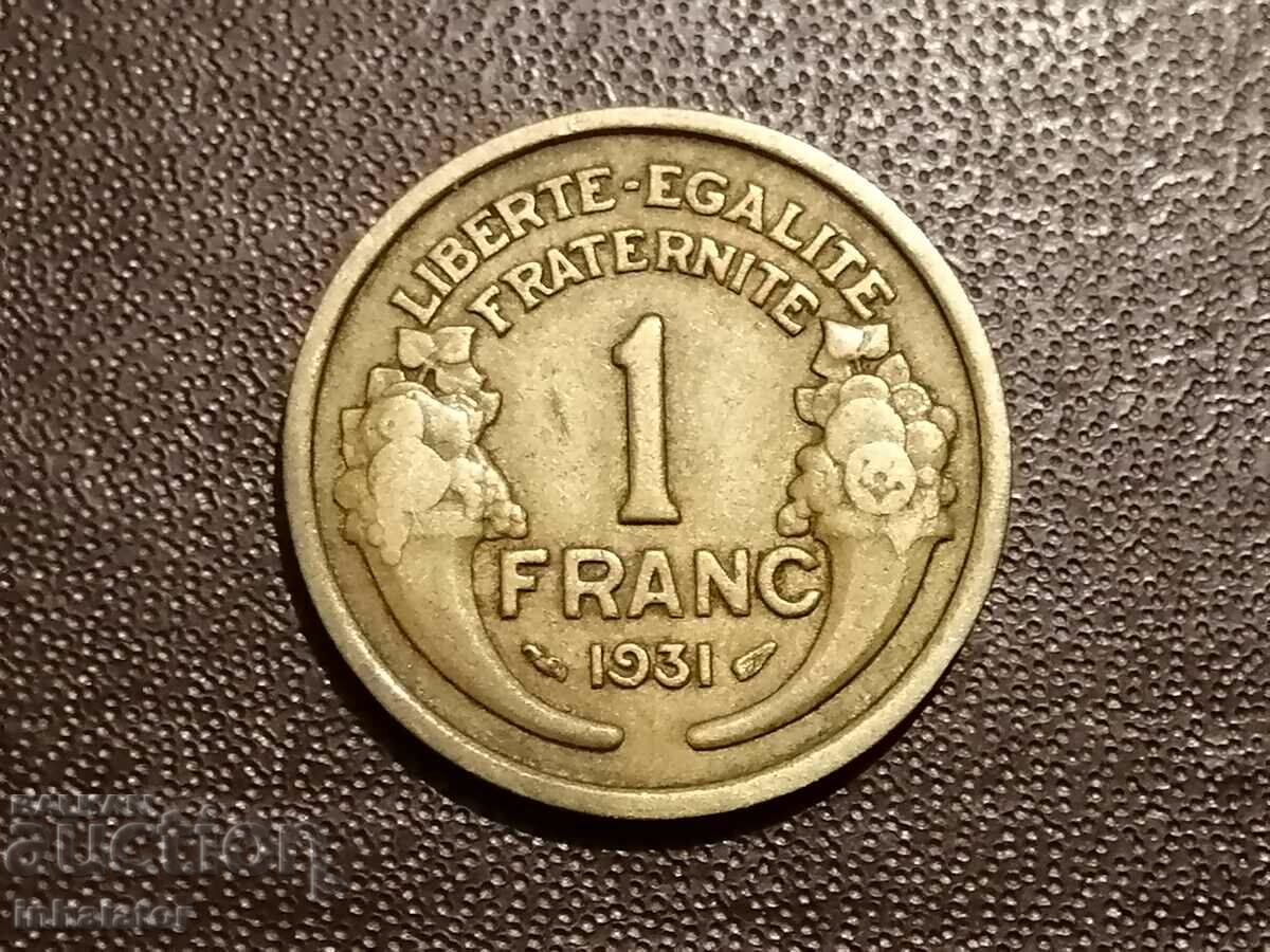 1931 1 franc