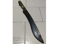 Buffalo knife with charred buffalo horn karakulak 180 years old