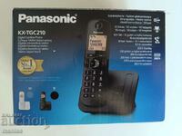 Telefon DECT fără fir Panasonic KX-TGC210 Nou