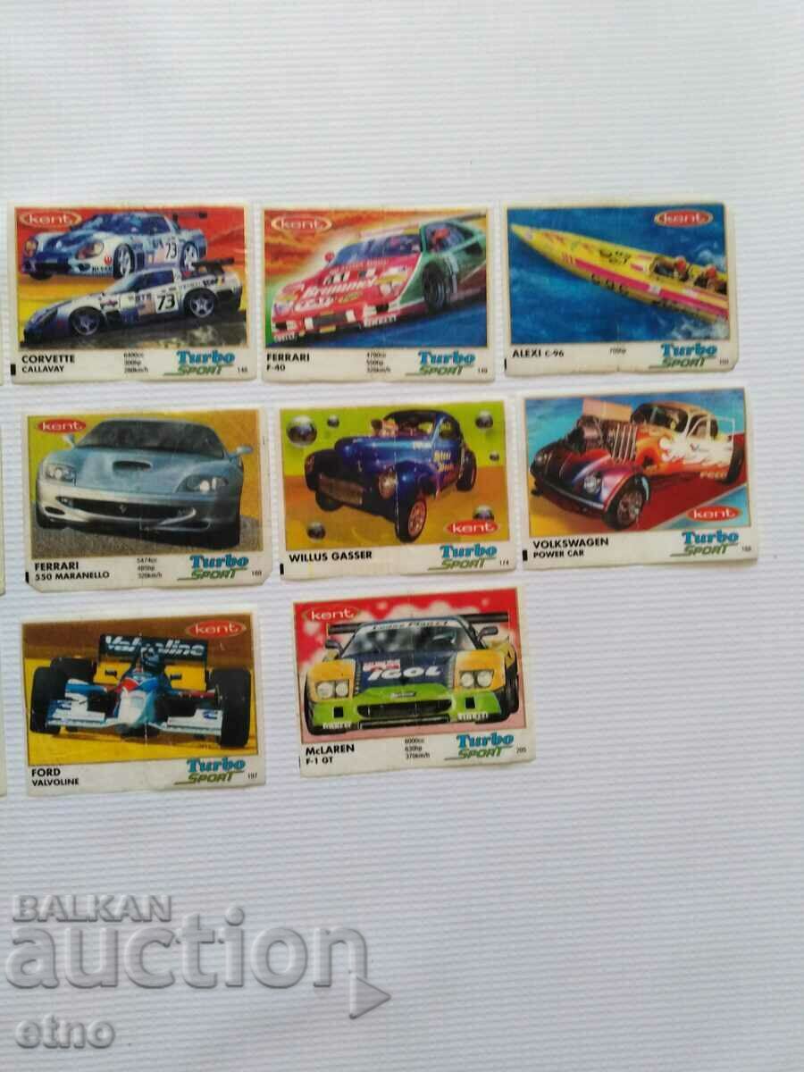 Auction 14 pcs. SOCIAL GUM PICTURES-TURBO Auction 14 pcs. SOCIAL GUM PICTURES-TURBO