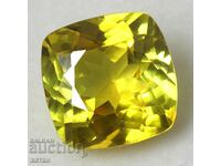 BZC! 0,80 ct. safir natural ceylon cert GDL de 1 st.!