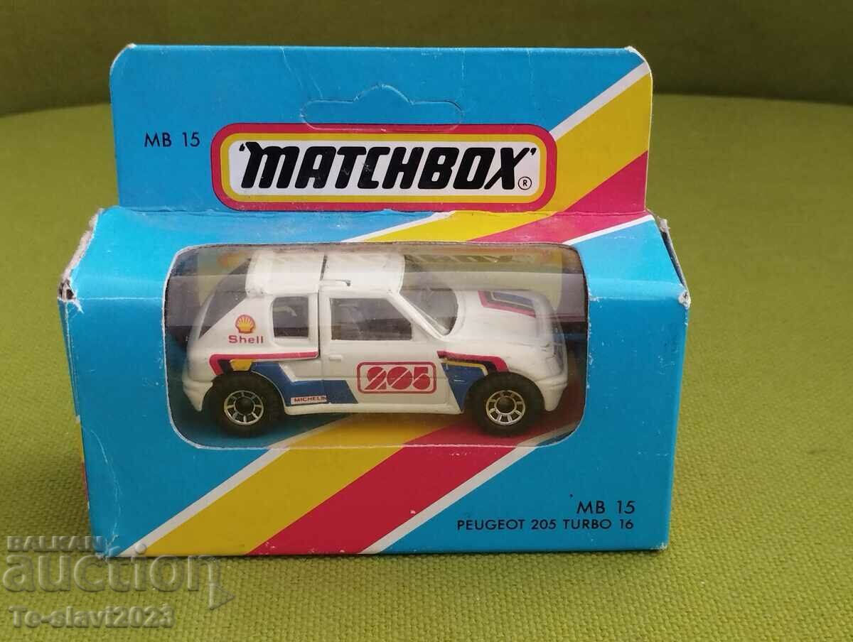 1981 PEUGEOT 205 TURBO 16 Matchbox Τρόλεϊ Matchbox