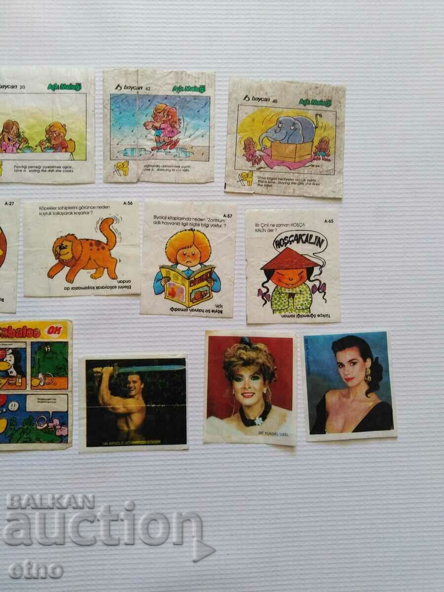 Auction 17 pcs. SOCIAL GUM PICTURES Auction 17 pcs. SOCIAL GUM PICTURES