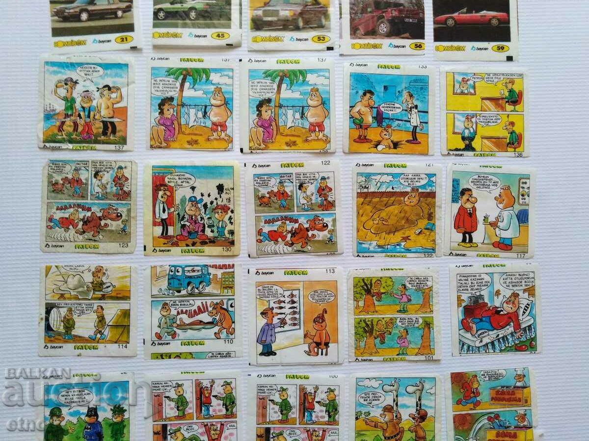 Auction 34 pcs. SOCIAL GUM PICTURES Auction 34 pcs. SOCIAL GUM PICTURES