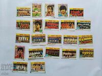 22 pcs. SOCIAL GUM PICTURES-FINAL 90, FOOTBALL