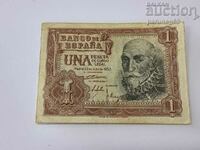 Spain 1 peseta 1953