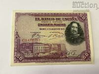 Spania 50 pesetas 1928